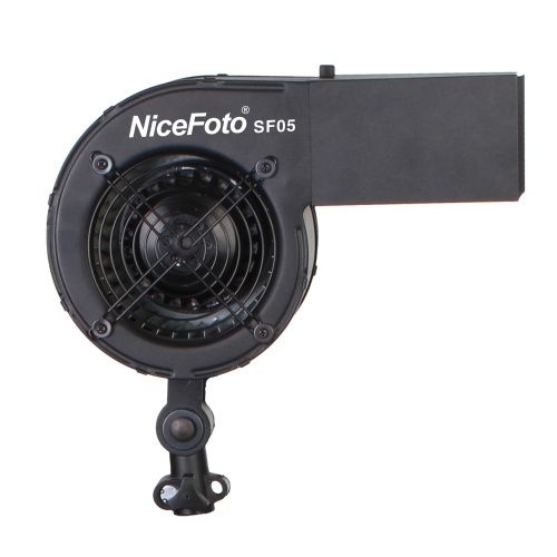 NiceFoto SF05 Studio Photography Wind Hair Blower Stream Fan pour prendre des photos de mode Portrait