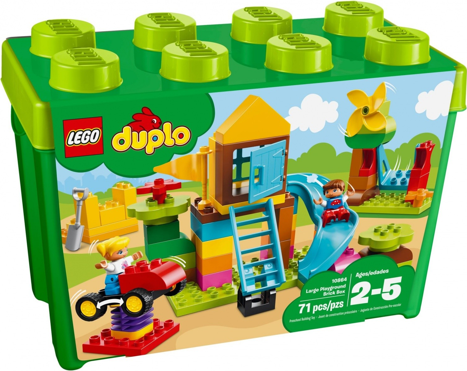 LEGO DUPLO 10864 Steinebox mit großem Spielplatz (10864)