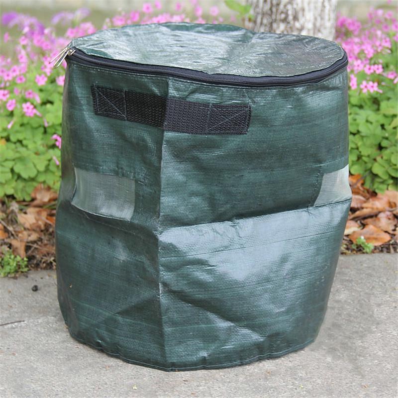 Home Garden Supplies 33x35cm PE Bag Cultivation Pot Vegetable Growing Collection Bag