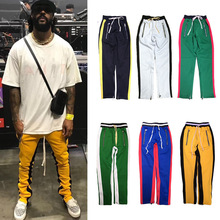 H.A. Sueno 2019 BIG SALE Men Track Pants Hip Hop Men's Pants With Zippers Popular Panelled Soft Trousers High Street Wear /7