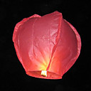 Heart-shape Flying Sky Wishing Lantern Kongming Light (Random Color)