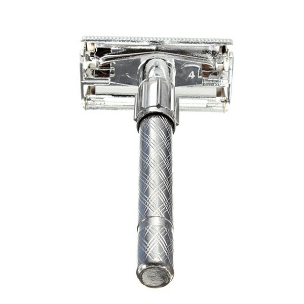 new blade silver men safety manual beard shaver double edge blade hair razor for ing