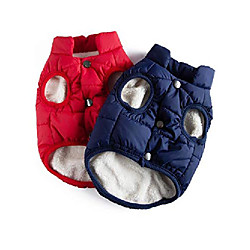 pet dog jacket 2 layers fleece lined warm dog jacket soft windproof small dog coat for winter cold weather miniinthebox