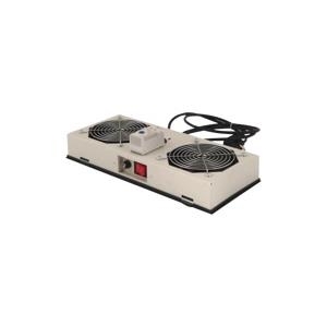DIGITUS Professional DN-19 FAN-1-WM-I - Rack fan tray (220/240 V) with thermostat (1 fan) (19