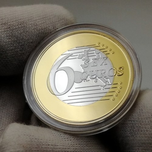 5pcs Novelty Sex Coin Germany Medals Gold Lover's Gift