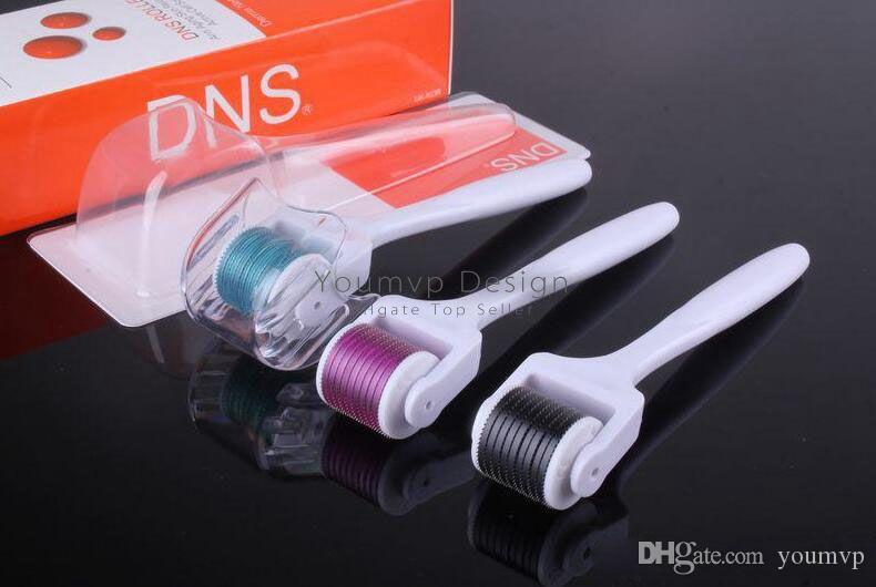 DNS 540 Micro Needles Derma Roller,540 Needles Dermaroller System,Skin Care Microneedle Roller Therapy Nurse System