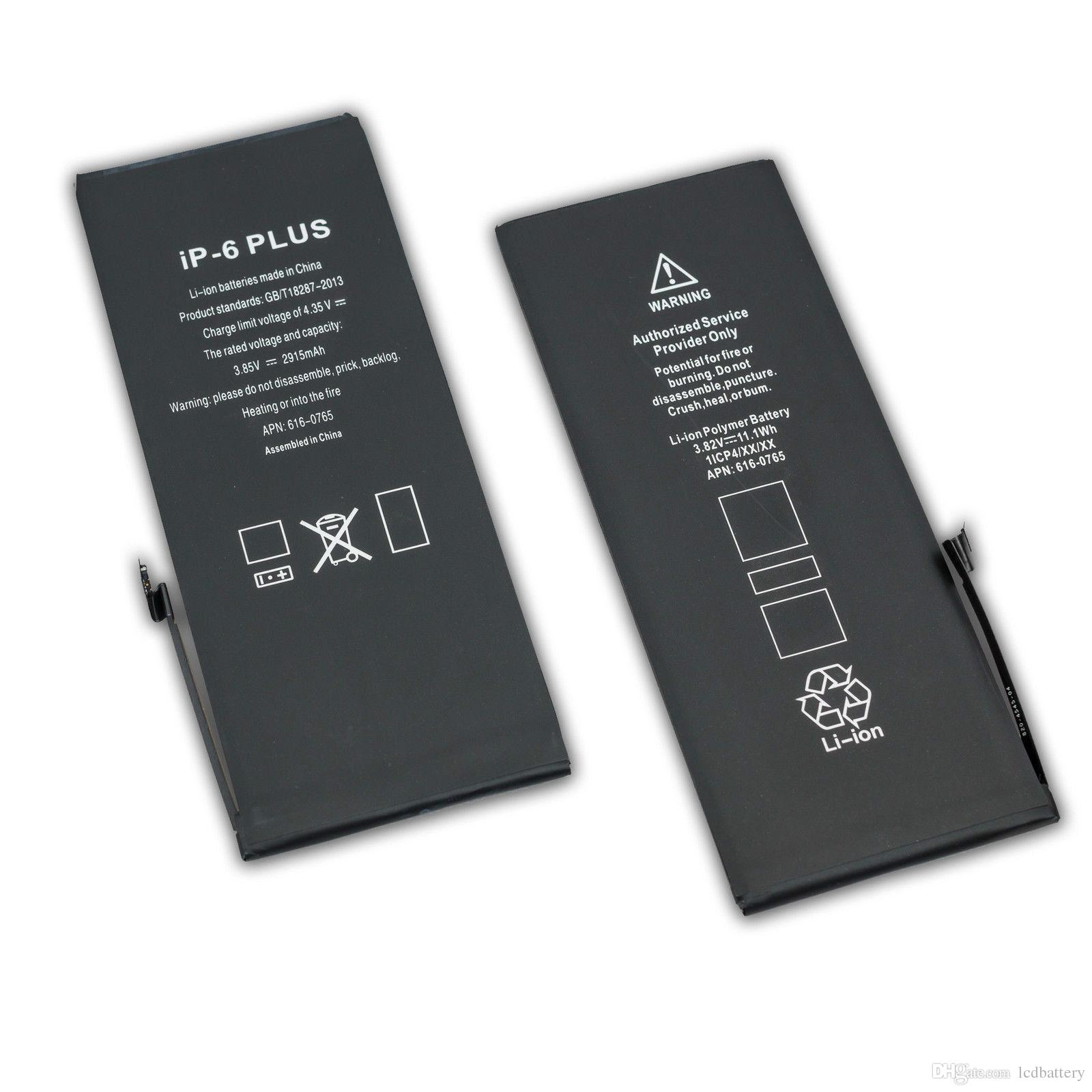Battery for iphone 4s 5g 5s 5c 6g 6s 6plus 7g 7 8 plus X Batteries Replacement Internal Built-in Li-ion
