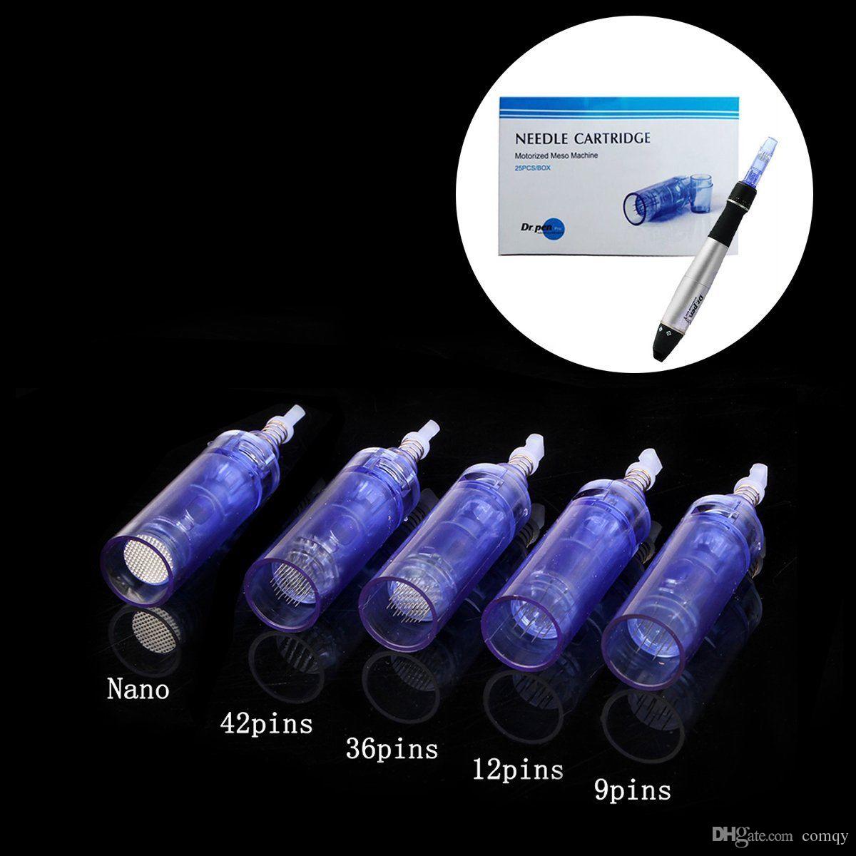 1/3/5/7/9/12/36/42/Nano Derma Pen Microneedle Rechargeable For Dr. Pen A1 Needle Cartridge