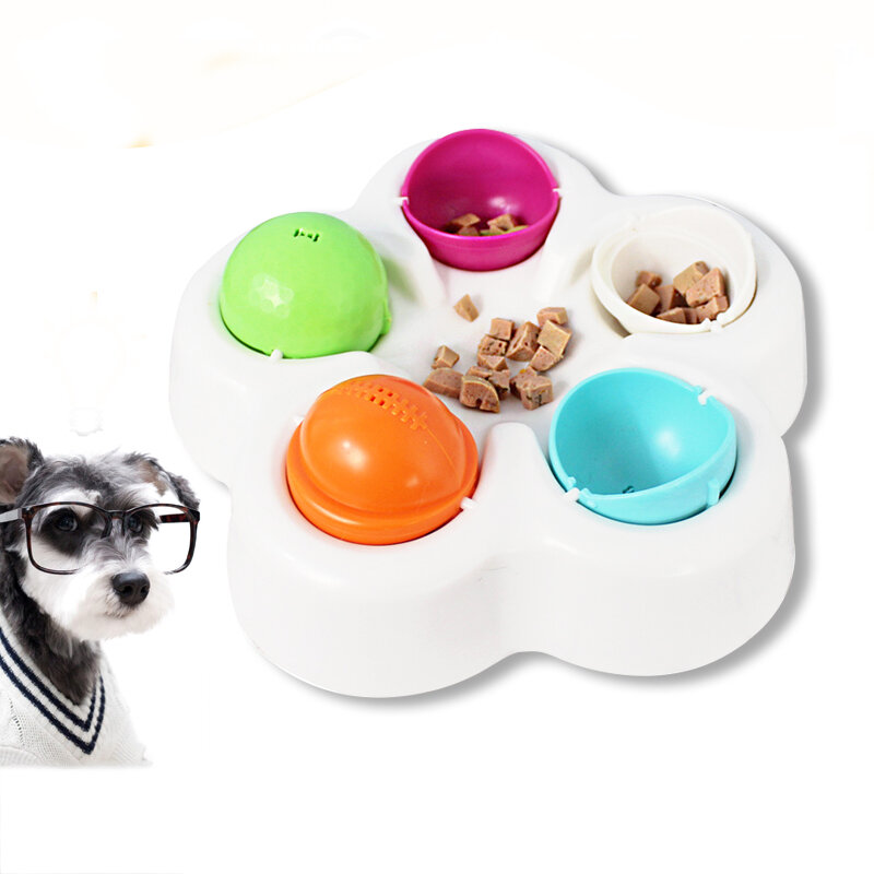 Pet IQ Smart Toy Supplies Katze Interaktives Spielzeug für Hunde Katze Dog Bowl Puppy Treat Dispenser Interaktives Spiel