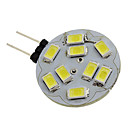 G4 4W 400-6000-430lm 6500K luz blanca natural Bombilla LED Spot (12 V)