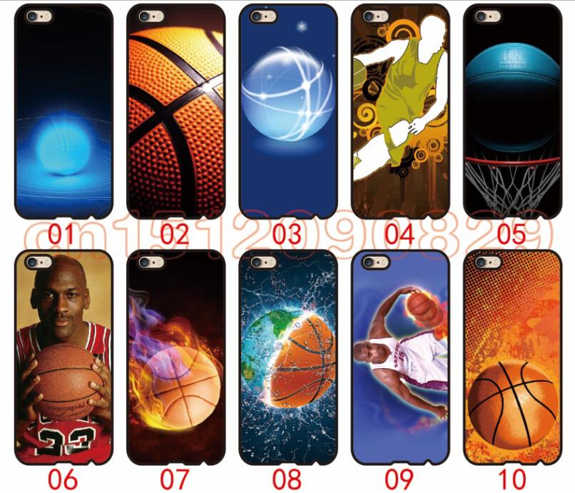 For iPhone XS XR XS Max X 5 5S 6 6S 7 8 Plus case Print pattern Basketball style High quality phone cases