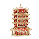 Puzzles 3D Puzzle Kit de Maquette Bâtiment Célèbre En bois Style Chinois Unisexe Jouet Cadeau