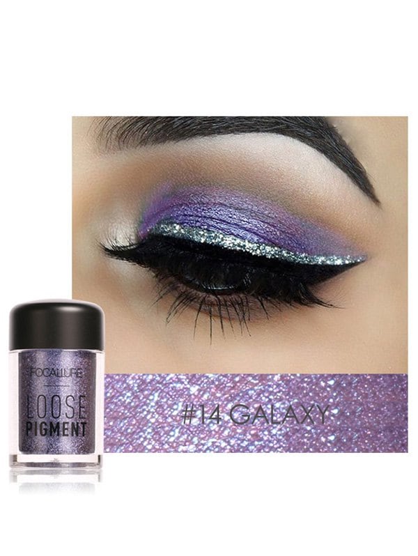 Professional Highly Pigmented Glitter Eyeshadows Powder
