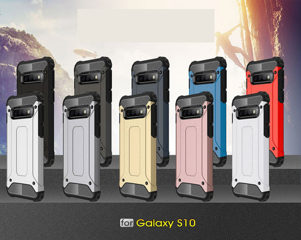 for samsung s10 5g s10e a6s a8s m10 m20 a10 a20 a30 a40 a50 a70 m30 a20e a60 hybrid ironman case hard pc+tpu shockproof durable armor covers