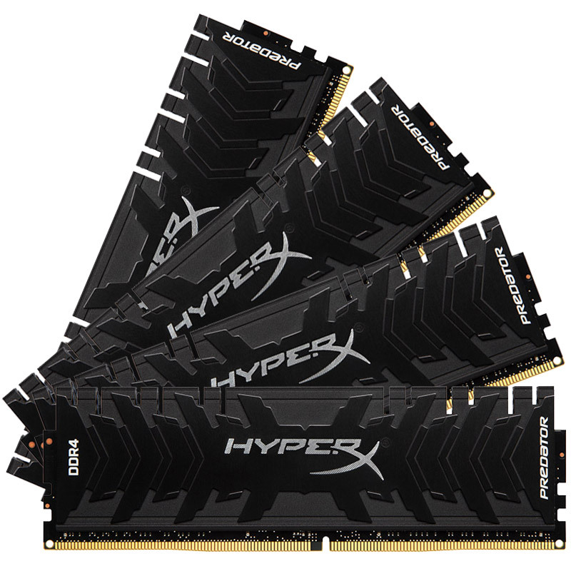 HyperX Predator 32GB (4x8GB) 3000MHz DDR4 Non-ECC 288-Pin CL15 DIMM PC Memory Module