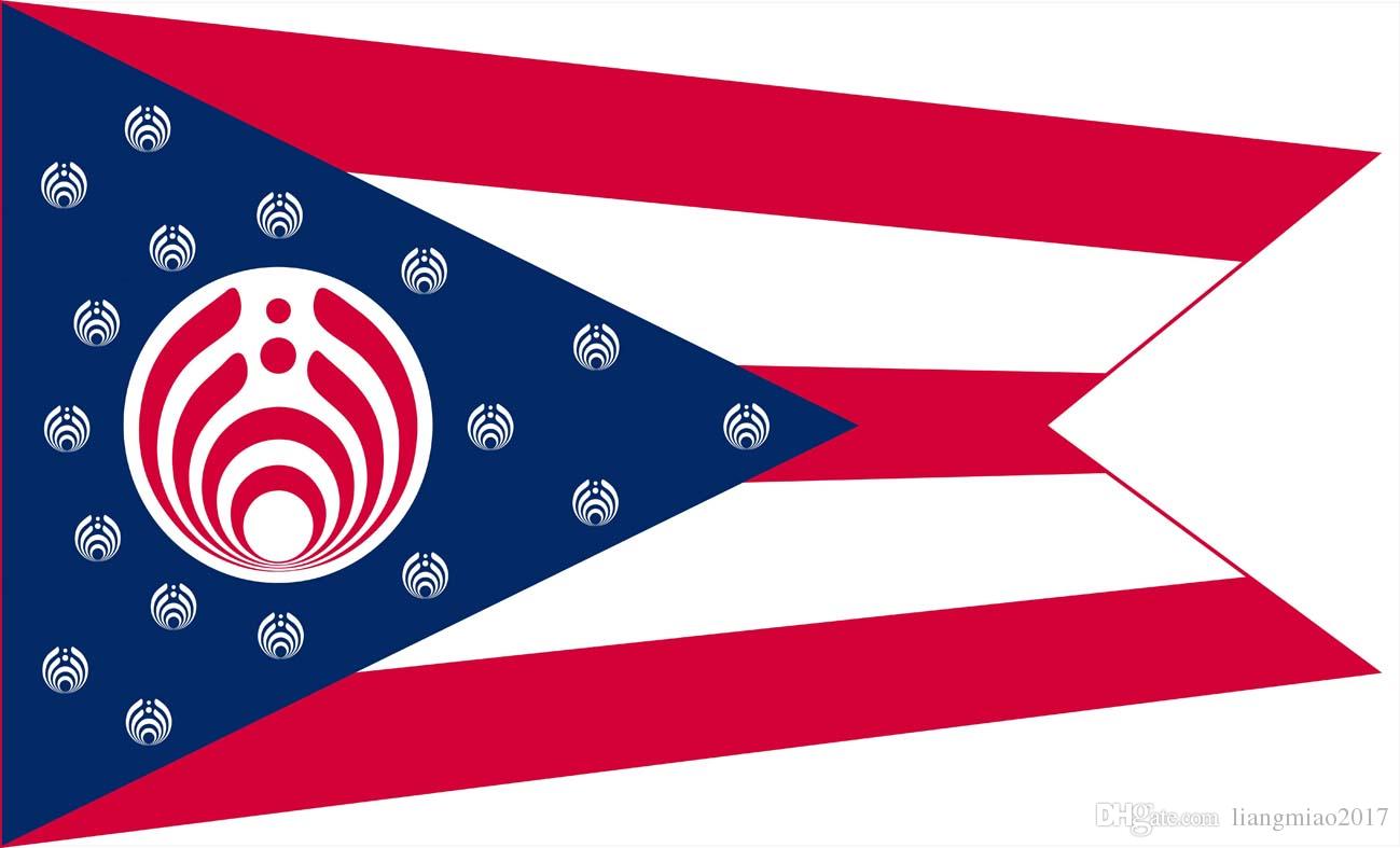 Bassnectar Ohio State Decorative Flag 3ft x 5ft 100D Polyester Flags and Banners