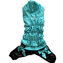 Dots Ventre Minceur coton chaud capuche Pantalon à quatre pattes pour Animaux Chiens (couleurs assorties, tailles)