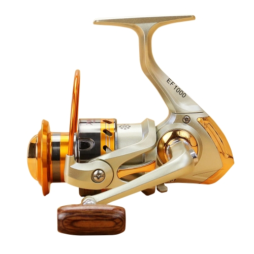 12 BB Fishing Reel Left/Right Interchangeable Collapsible Handle Fishing Spinning Reel Ultra Light Smooth Rock Fishing Reel