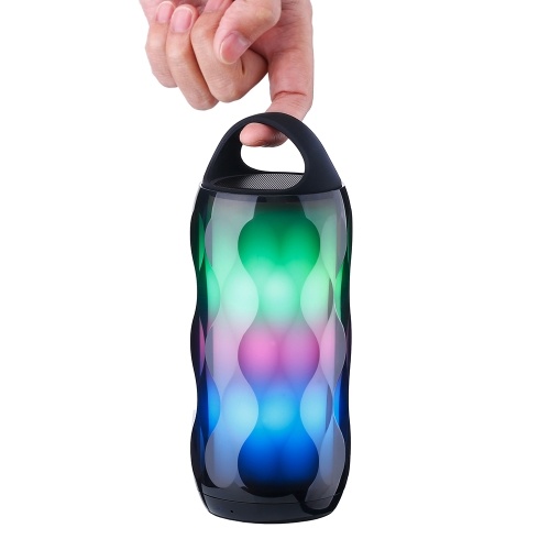 S-605 Portable Bluetooth Speaker with Colorful LED Light