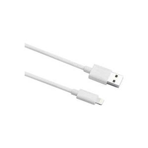 M-CAB - Lightning-Kabel - USB (M) bis Lightning (M) - 1,0m - weiß - für Apple iPad/iPhone/iPod (Lightning) (7070152)