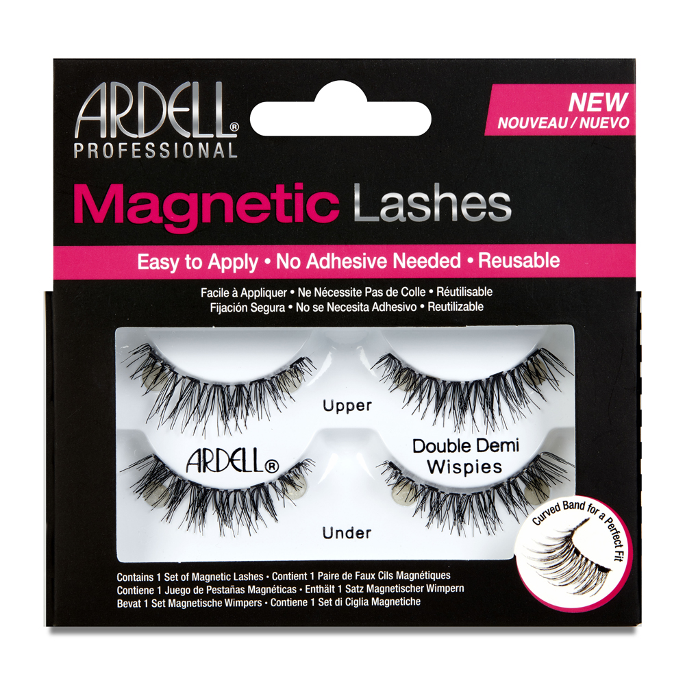 ardell magnetic lashes strip lash double demi wispies 1 set