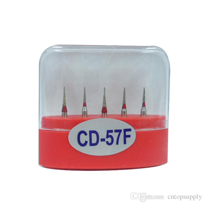 1 Pack(5pcs) CD-57F Dental Diamond Burs Medium FG 1.6M for Dental High Speed Handpiece Many Models Available