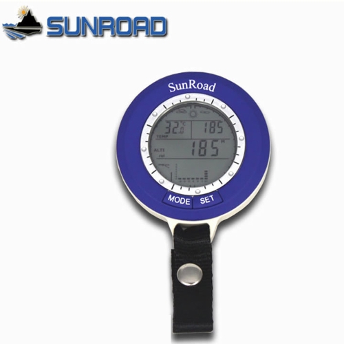Sunroad SR204 Mini LCD Digital Fishing Barometer Altimeter Thermometer Waterproof Multi-function