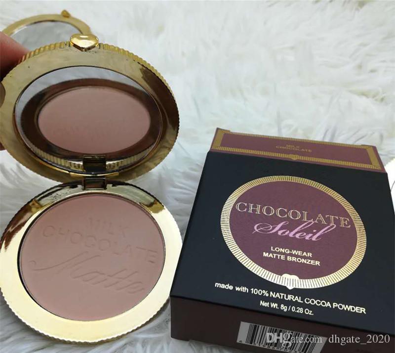 New Faced Makeup Milk CHOCOLATE Matte Dark Chocolate CHOCOLATE Matte Soleil Bronzer Natural Powder Full Size dropshipping