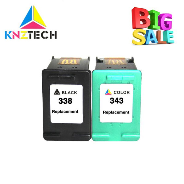 338 343 ink cartridges compatible For 338 343 For PSC 1500 1513 2300 2600 2610 Photosmart C3100 C3110 C3150 C3180