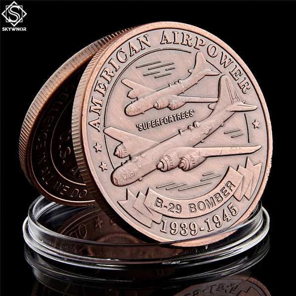 US Military Challange Coin Nice Air Force Craft Copper Plated America Collecting Home Decor