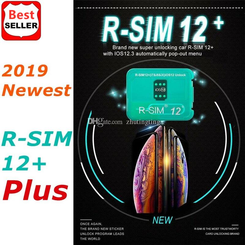 RSIM 12+ Plus 2019 R-SIM Nano Unlock Card fits iPhone XS/X/8/7/6/6s 4G iOS 12.3