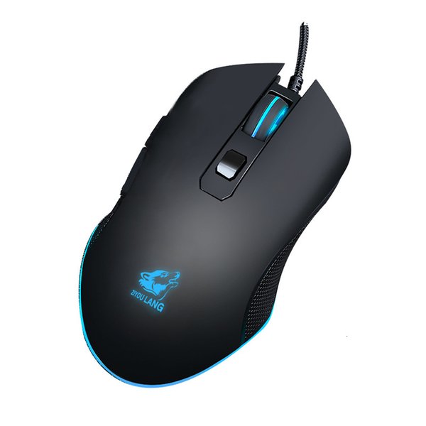 Mices Mouse Free Wolf V1 Game Wired Macro Definition E-sports Luminous Computer Mechanical