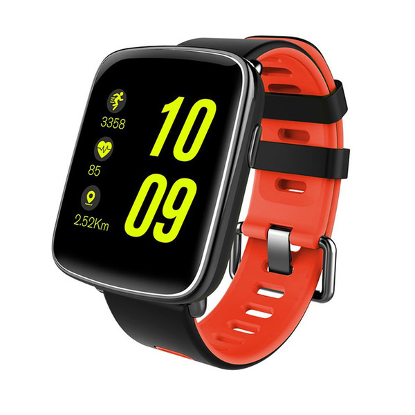 gv68 smart watch waterproof ip68 heart rate monitor bluetooth smartwatch swimming with replaceable straps for ios android