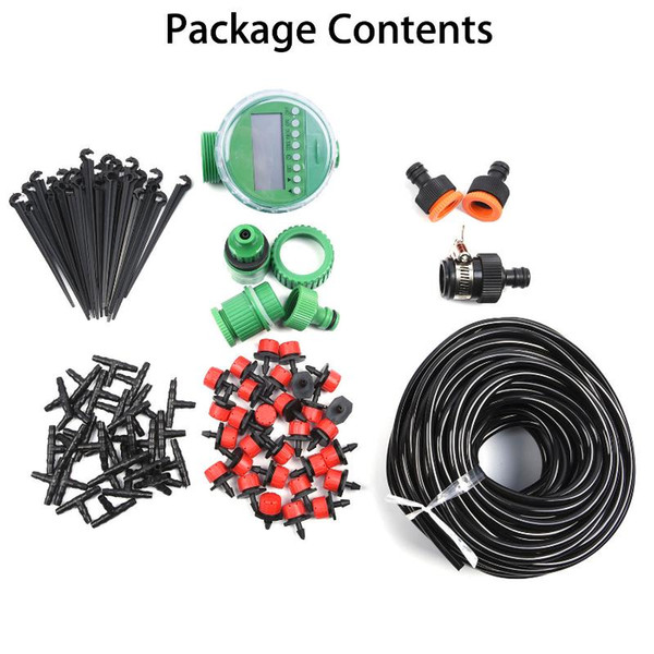 Micro Drip Irrigation System Self Watering Garden Hose Kit Accessaries Tool