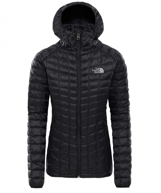 The North Face ThermoBall Sport Hoodie Jacket Women - Thermojacke mit Kapuze - black - Gr.S