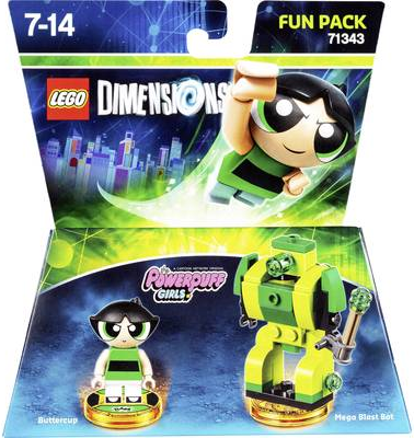 LEGO ® Dimensions Fun Pack Powerpuff Girls Nintendo Wii U, Xbox One, Xbox 360, PlayStation 4, PlayStation 3 (4012160932233)