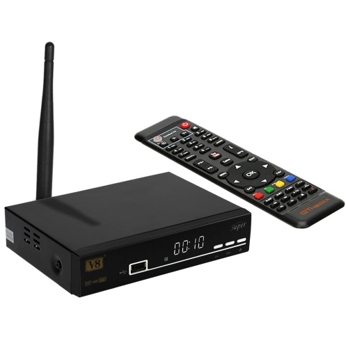 FREE SAT V8 Super  DVB S2 TV Receiver with USB WiFi