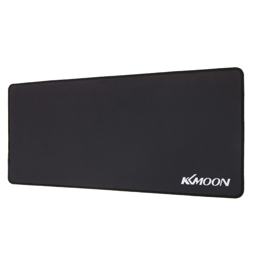 Kkmoon 700*300*3mm Large Size Plain Black Extended Water-resistant Anti-slip Rubber Speed Gaming Game Mouse Mice Pad Desk Mat