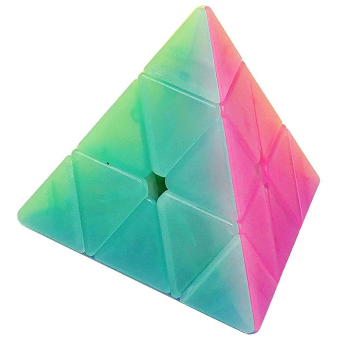 Qiyi Jelly Pyraminx Magic Cube for Children