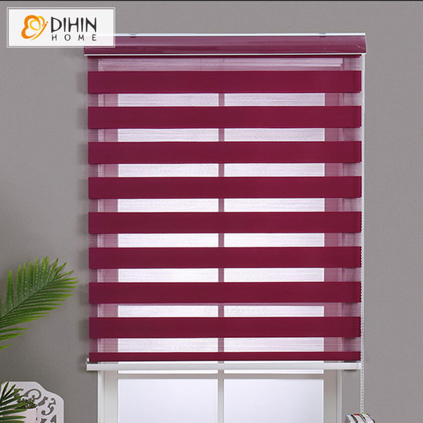 new arrival 15 colors customized zebra blinds rollor blind curtain easy to install curtains