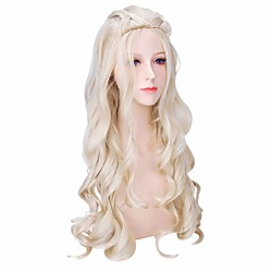Cosplay Wig For Game Of Thrones Daenerys Targaryen Khaleesi Long Halloween Customes Wavy Curly Hair Wig Lightinthebox