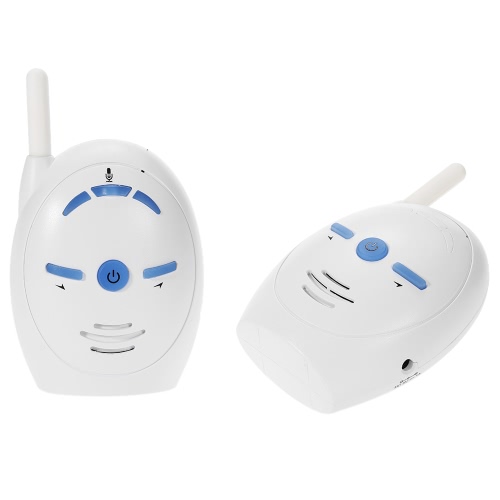 2,4 GHz sans fil bébé Moniteur audio bébé Support 2 voies Surveillance Audio Voix Pleurer Alarme pour la sécurité de sécurité pour bébé