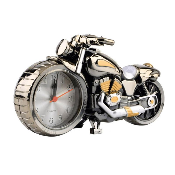 cool motorcycle motorbike quartz alarm clock creative desk table clock home birthday gift drop shipping