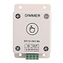 8a 1 canal panel táctil controlador dimmer para lámparas de tira llevada (dc 12v-24v)