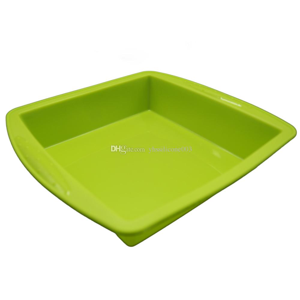 Non-stick Silicone Dish Wax Container Deep Pan Oil Square Tray Dab Tool Holder Food Grade 8.7''