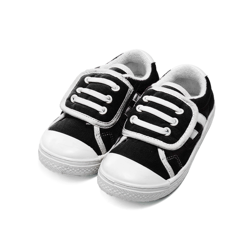 Toddler / Kid Striped Lace-up Casual Canvas Shoes