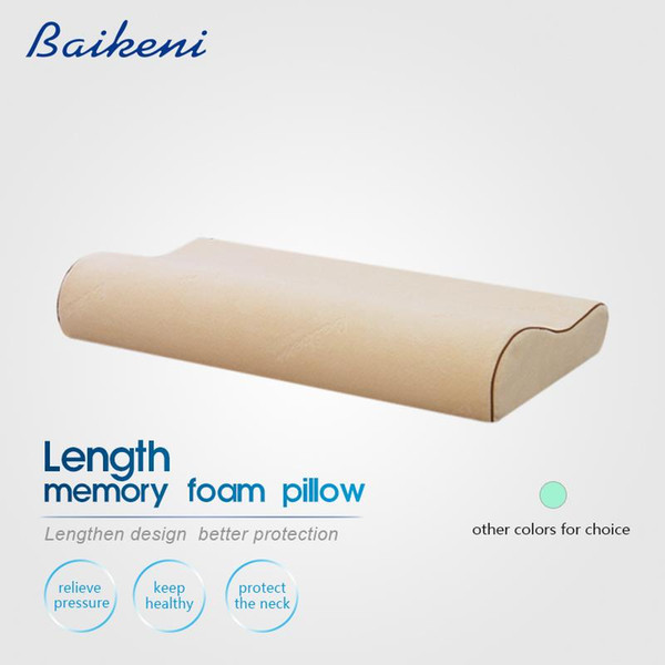 66*36CM Long Pillow Slow Rebound Memory Foam Pillow Cervical Orthopedic Neck Pillows Health Care Sleeping Bedding Pillows