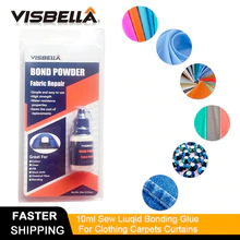 Visbella Fabric Bond Powder Pants Denim Bonding Repair Hand Tool Sets Glue Waterproof Sealers for Clothing Carpets Curtains