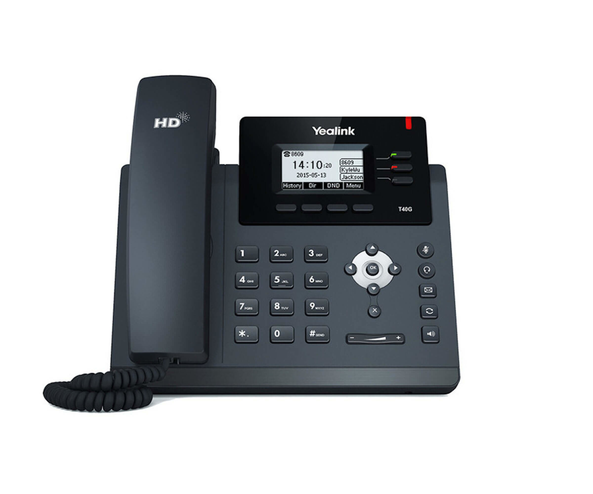Yealink SIP-T40G - VoIP-Telefon - SIP, SIP v2, SRTP - 3 Leitungen