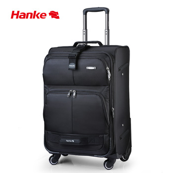 Hanke Expandable Luggage Trolley Case Men Women Suitcase Mute Spinner Wheels Rolling Luggage Top Reward Travel Bag H8050
